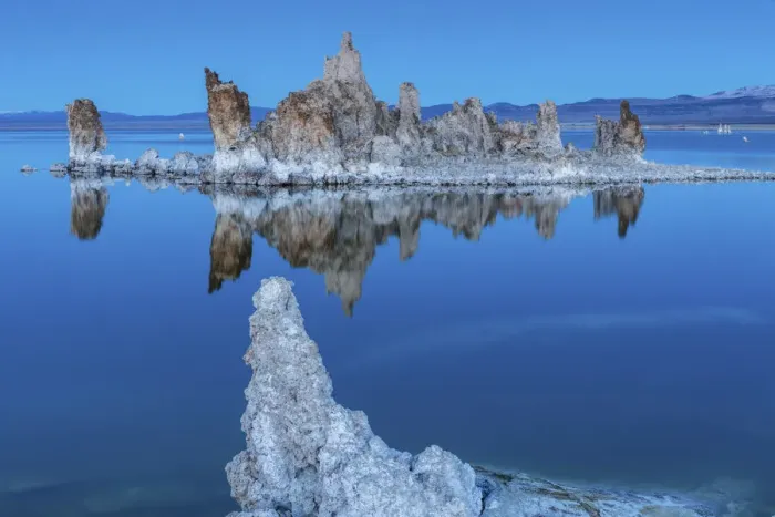 Framed Print : USA, California, Mono Lake, Salt lake, Tuff sculptures Framed Print : USA, California, Mono Lake, Salt lake, Tuff sculptures