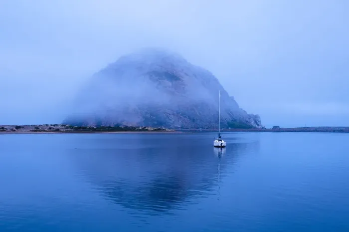 Framed Print : USA, California, Morro Bay, Morro Rock Framed Print : USA, California, Morro Bay, Morro Rock