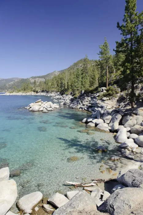 Framed Print : USA, California / Nevada, Lake Tahoe Framed Print : USA, California / Nevada, Lake Tahoe