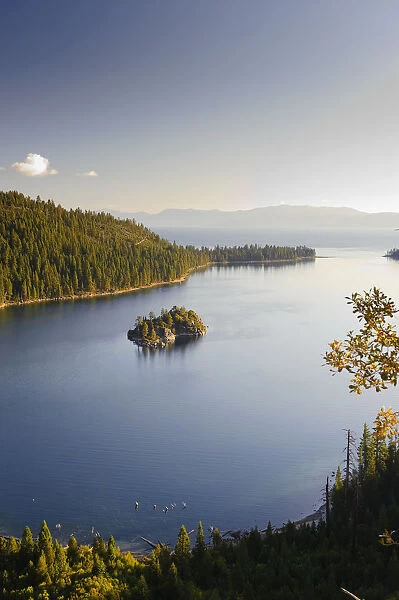 USA, California  /  Nevada, Lake Tahoe, Emerald Bay