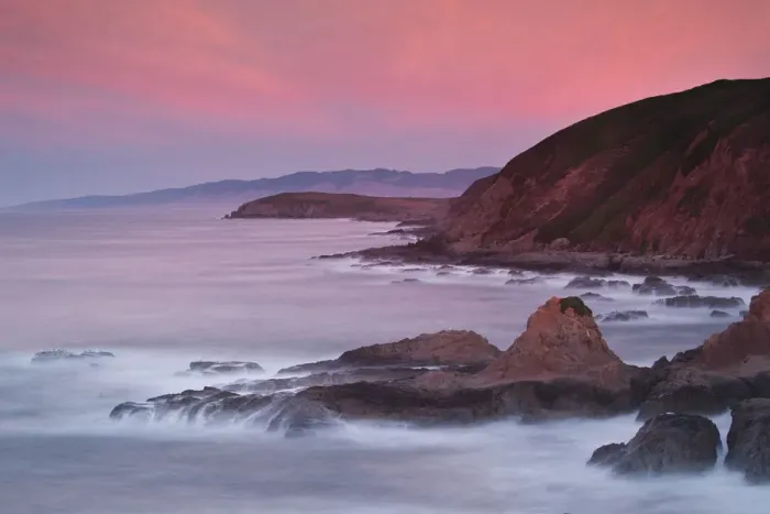 Framed Print : USA, California, Northern California, North Coast, Bodega Bay, Bodega Head, dawn