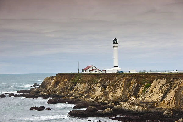 USA, California, Northern California, North Coast, Point Arena, Point Arena Lighthouse