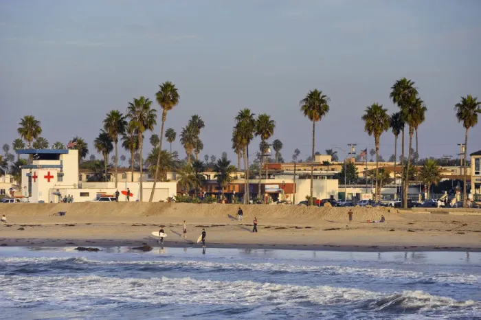 Framed Print : USA, California, San Diego, Ocean Beach Framed Print : USA, California, San Diego, Ocean Beach