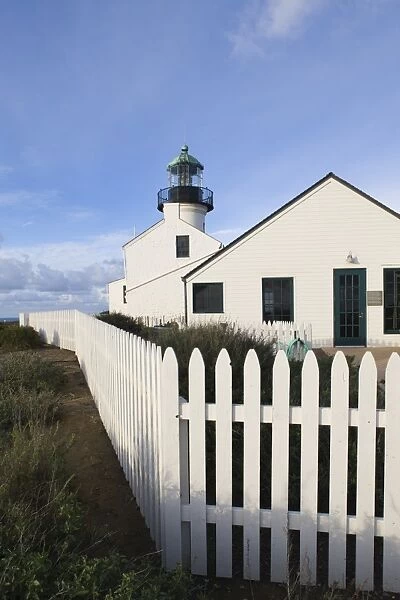 USA, California, San Diego, Point Loma, Old Point Loma Lighthouse, b