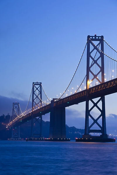 USA, California, San Francisco, Embarcadero, The Bay Bridge
