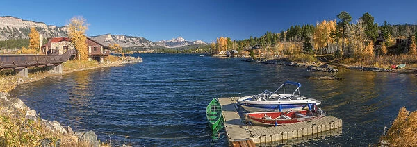 USA, Colorado, Animas River Valley north of Durango, Elektra Lake