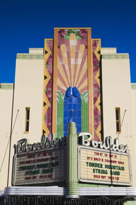Framed Print : USA, Colorado, Boulder, marquee of the Boulder Theater Framed Print : USA, Colorado, Boulder, marquee of the Boulder Theater