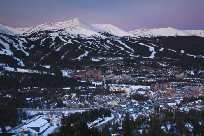 Framed Print : USA, Colorado, Breckenridge, elevated town view from Mount Baldy Framed Print : USA, Colorado, Breckenridge, elevated town view from Mount Baldy