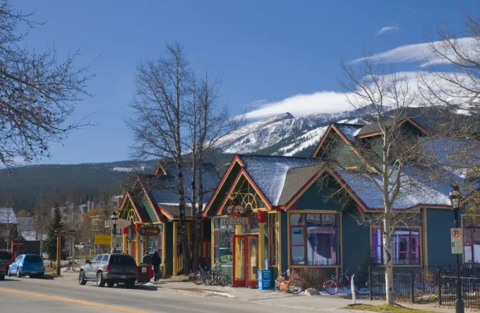 Framed Print : USA, Colorado, Breckenridge, Main Street Framed Print : USA, Colorado, Breckenridge, Main Street