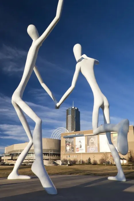 Framed Print : USA, Colorado, Denver, Denver Center for Performing Arts, Dancers, sculpture by Jonathan Framed Print : USA, Colorado, Denver, Denver Center for Performing Arts, Dancers, sculpture by Jonathan