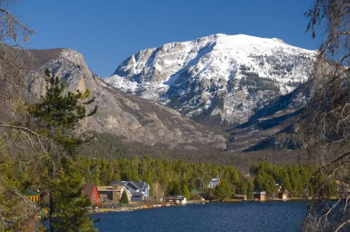 Framed Print : USA, Colorado, Grand Lake Framed Print : USA, Colorado, Grand Lake