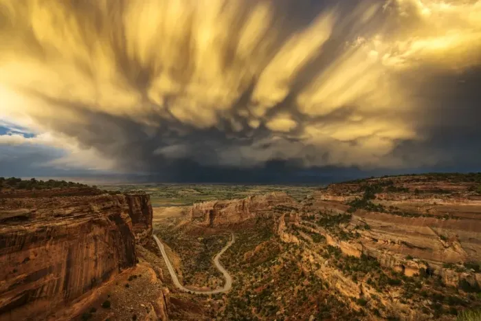 Framed Print : USA, Colorado, Mesa County, Colorado National Monument