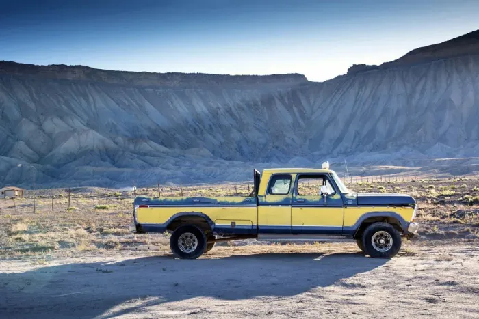 Framed Print : USA, Colorado, Mesa County, Town Of Palisade, Vintage 70s Ford 150 Ranger Truck Framed Print : USA, Colorado, Mesa County, Town Of Palisade, Vintage 70s Ford 150 Ranger Truck
