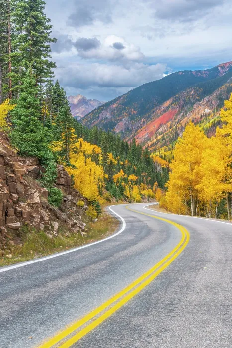 Framed Print : USA, Colorado, Million Dollar Highway between Silverton and Durango Framed Print : USA, Colorado, Million Dollar Highway between Silverton and Durango