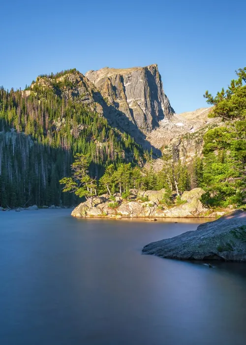 Framed Print : USA, Colorado, Rocky Mountain National Park, Dream Lake, Hallet Peak Framed Print : USA, Colorado, Rocky Mountain National Park, Dream Lake, Hallet Peak