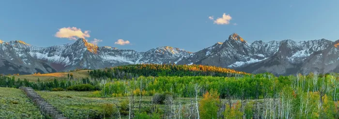 Framed Print : USA, Colorado, Rocky Mountains, San Juan Mountains, Sneffels Range, Mears Peak (left) and S9 Peak (right) Framed Print : USA, Colorado, Rocky Mountains, San Juan Mountains, Sneffels Range, Mears Peak (left) and S9 Peak (right)