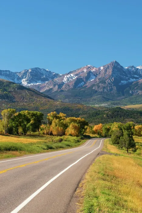 Framed Print : USA, Colorado, Rocky Mountains, San Juan Mountains, Sneffels Range, State Highway 62, San Juan Skyway, a National Scenic Byway Framed Print : USA, Colorado, Rocky Mountains, San Juan Mountains, Sneffels Range, State Highway 62, San Juan Skyway, a National Scenic Byway