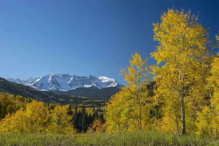 Framed Print : USA, Colorado, San Juan Mountain range in the fall near Montrose Framed Print : USA, Colorado, San Juan Mountain range in the fall near Montrose