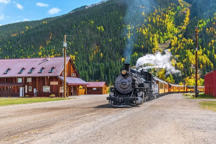 Framed Print : USA, Colorado, Silverton, Durango and Silverton Narrow Gauge Railroad Framed Print : USA, Colorado, Silverton, Durango and Silverton Narrow Gauge Railroad