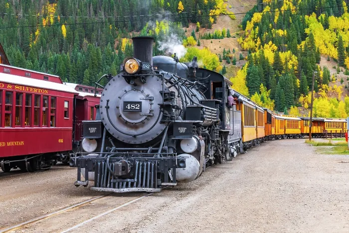 Framed Print : USA, Colorado, Silverton, Durango and Silverton Narrow Gauge Railroad Framed Print : USA, Colorado, Silverton, Durango and Silverton Narrow Gauge Railroad