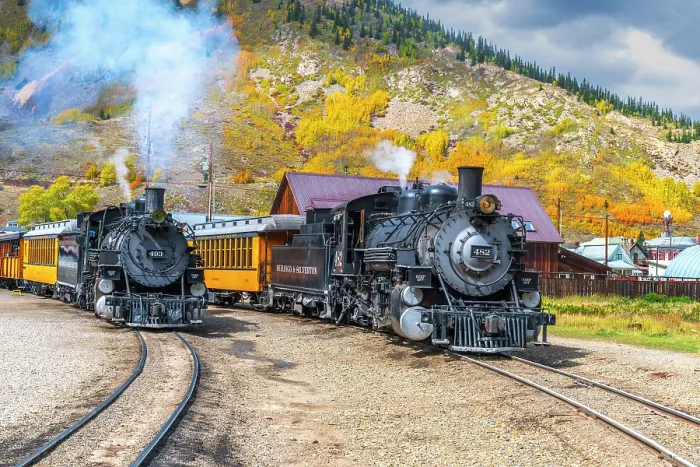 Framed Print : USA, Colorado, Silverton, Durango and Silverton Narrow Gauge Railroad Framed Print : USA, Colorado, Silverton, Durango and Silverton Narrow Gauge Railroad