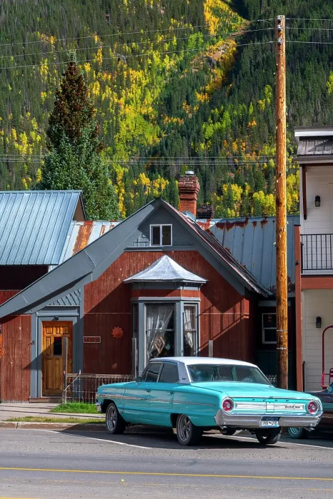 Framed Print : USA, Colorado, Silverton, Ford Galaxie 500 Framed Print : USA, Colorado, Silverton, Ford Galaxie 500