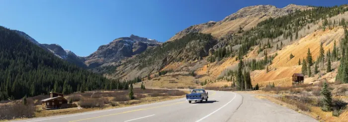 Framed Print : USA, Colorado, between Silverton and Ouray, The Million Dollar Highway part of