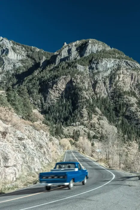 Framed Print : USA, Colorado, between Silverton and Ouray, The Million Dollar Highway part of