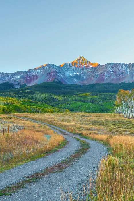 Framed Print : USA, Colorado, Telluride, Wilson Mesa, Wilson Peak of the San Juan Mountains Framed Print : USA, Colorado, Telluride, Wilson Mesa, Wilson Peak of the San Juan Mountains