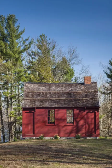 Framed Print : USA, Connecticut, East Haddam, Nathan Hale Schoolhouse, school where American Framed Print : USA, Connecticut, East Haddam, Nathan Hale Schoolhouse, school where American