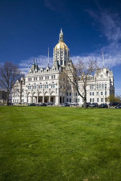 USA, Connecticut, Hartford, Connecticut State Capitol, exterior