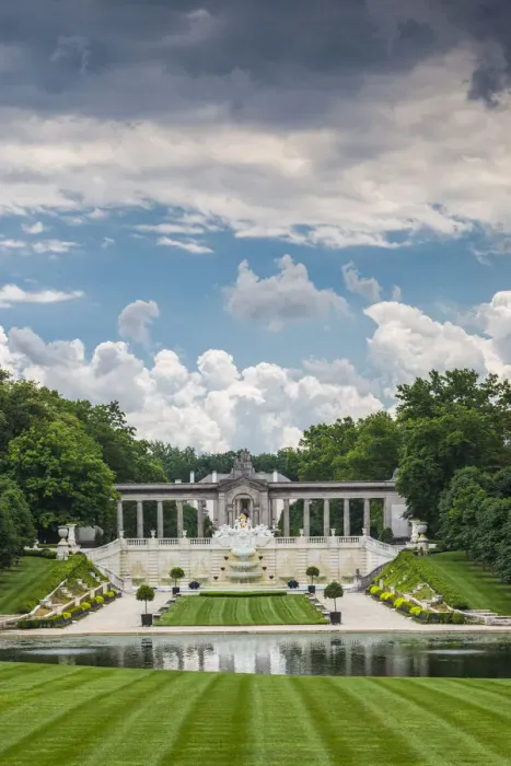 Framed Print : USA, Delaware, Wilmington, Nemours Estate, former home of industrialist Alfred I. DuPont