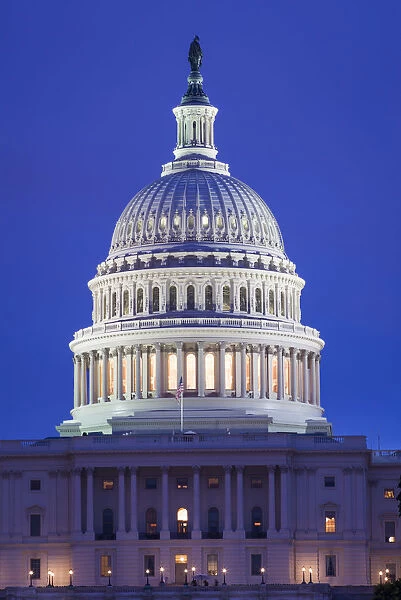 USA, District of Columbia, Washington, The United States Capitol building