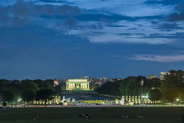 USA, District of Columbia, Washington, The Lincoln Memorial