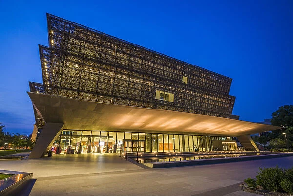 USA, District of Columbia, Washington, National Mall, National African-American Museum