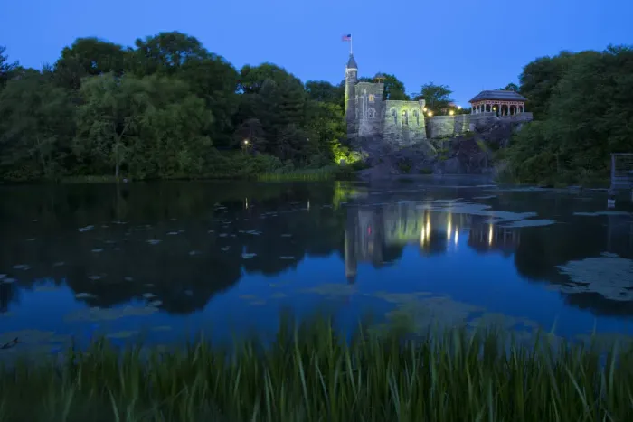 Framed Print : USA, East Coast, New York, Manhattan, Central Park, Belvedere Castle