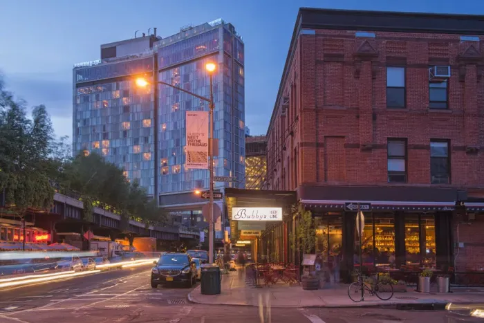 Framed Print : USA, East Coast, New York, Manhattan, West Chelsea, Meat Packing District, The Standard Framed Print : USA, East Coast, New York, Manhattan, West Chelsea, Meat Packing District, The Standard