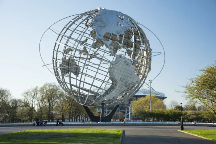Framed Print : USA, East Coast, New York, Queens, Globe at Flushing Meadowsaa'Corona Park Framed Print : USA, East Coast, New York, Queens, Globe at Flushing Meadowsaa'Corona Park