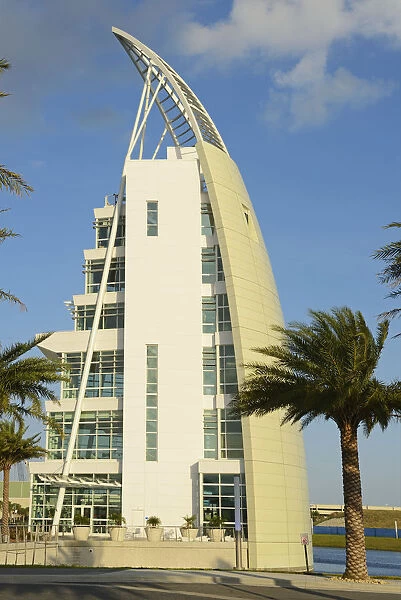 USA, Florida, Brevard County, Cape Canaveral, Exploration tower