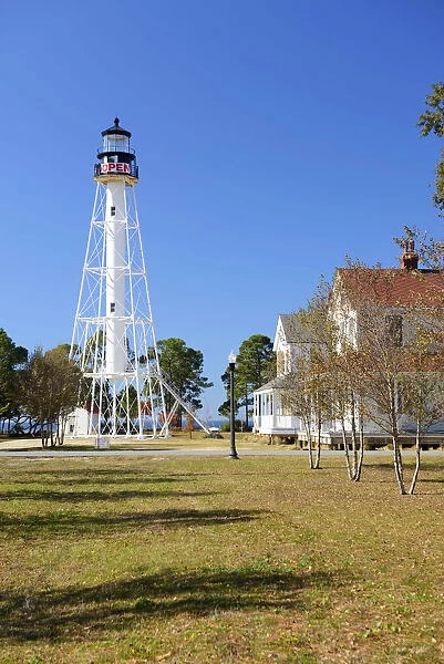 USA, Florida, Gulf County, Gulf of Mexico, Lighthouse, Port St. Joe, station, coast
