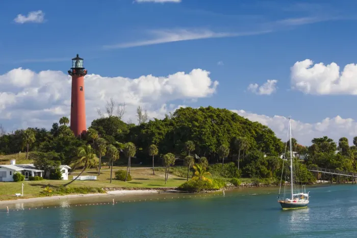 Framed Print : USA, Florida, Jupiter, Jupiter Inlet Lighthouse Framed Print : USA, Florida, Jupiter, Jupiter Inlet Lighthouse