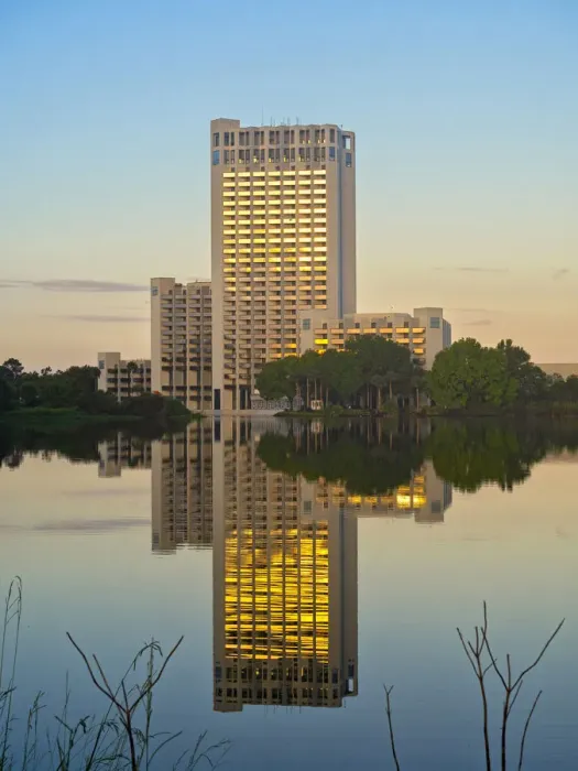 Framed Print : Usa, Florida, Orlando, Skyscraper at sunrise Framed Print : Usa, Florida, Orlando, Skyscraper at sunrise