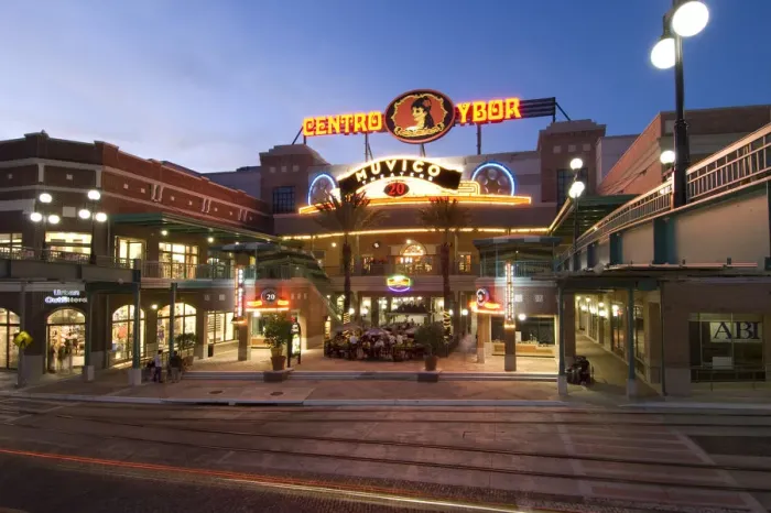 Framed Print : USA, Florida, Tampa, Ybor City, Historic, Nightime Entertainment Framed Print : USA, Florida, Tampa, Ybor City, Historic, Nightime Entertainment