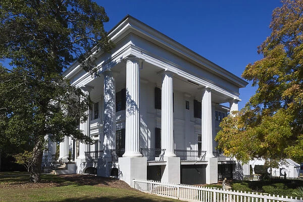 USA, Georgia, Athens, The Taylor-Grady House, Greek Revival-style ante-bellum mansion