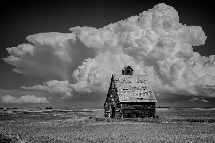 Framed Print : USA, Great Plains, North Dakota, Barn and Thunderstorm Framed Print : USA, Great Plains, North Dakota, Barn and Thunderstorm