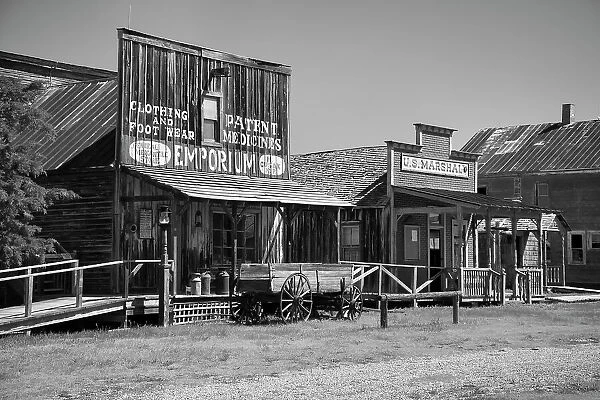 USA, Great Plains, South Dakota, Jackson County, Midland, 1880 Town