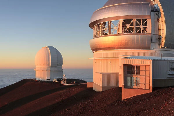 USA, Hawaii, The Big Island, Mauna Kea Observatory (4200m)