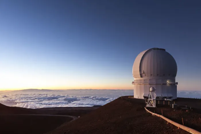 Framed Print : USA, Hawaii, The Big Island, Mauna Kea Observatory (4200m), CFHT Telescope Framed Print : USA, Hawaii, The Big Island, Mauna Kea Observatory (4200m), CFHT Telescope