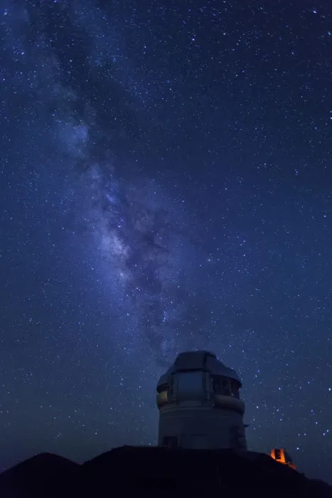 Framed Print : USA, Hawaii, The Big Island, Mauna Kea Observatory (4200m), Gemini Northern Telescope