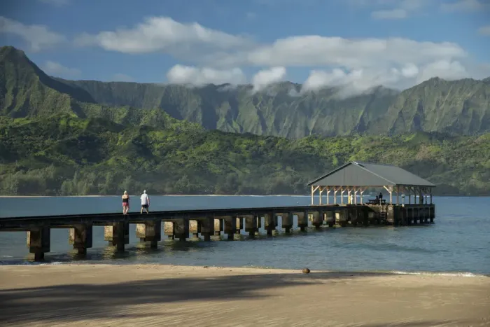 Framed Print : USA; Hawaii; Hawaiian; Island; Kauai; Na Pali Coast, Hanalei Beach Framed Print : USA; Hawaii; Hawaiian; Island; Kauai; Na Pali Coast, Hanalei Beach